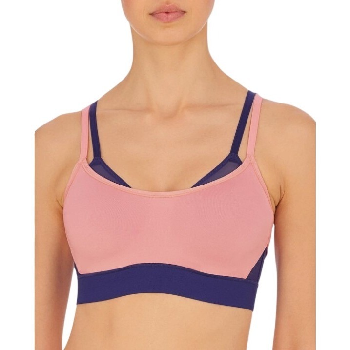 Natori Size 36dd Blossom Dewberry Yoga Gravity Contour Underwire Sports Bra Nwt